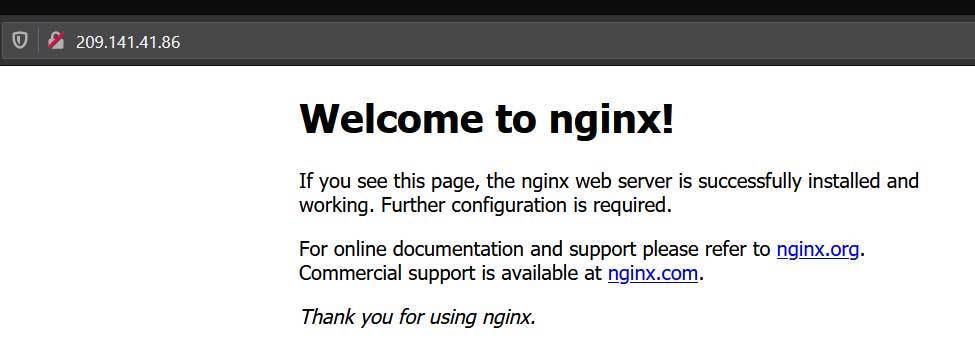 verifikasi nginx dengan webinoly