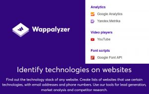 Cara Mengetahui Teknologi Website dengan Wappalyzer